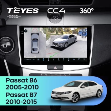 Штатная магнитола Teyes CC4 360 6/64 Volkswagen Passat B7 (2010-2015)