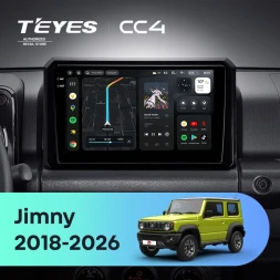 Штатная магнитола Teyes CC4 8/128 Suzuki Jimny JB64 (2018-2026)