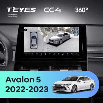 Штатная магнитола Teyes CC4 360 6/64 Toyota Avalon V XX50 (2022-2023)