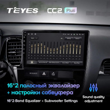 Штатная магнитола Teyes CC2 Plus 4/32 Mitsubishi Outlander 3 (2012-2018) Тип-A