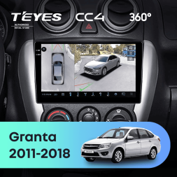 Штатная магнитола Teyes CC4 360 8/128 Lada Granta Sport (2011-2018) Тип-B
