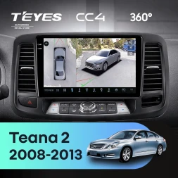 Штатная магнитола Teyes CC4 360 8/128 Nissan Teana J32 (2008-2013) Тип-B F3