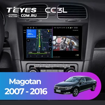 Штатная магнитола Teyes CC3L 4/32 Volkswagen Magotan (2007-2016)