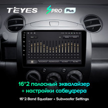 Штатная магнитола Teyes SPRO Plus 6/128 Mazda 2 DE (2007-2014)