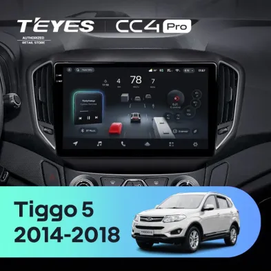 Штатная магнитола Teyes CC4 Pro 12/256 Chery Tiggo 5 (2014-2018)