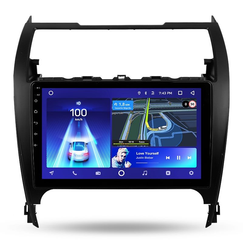 Переходная рамка Toyota Camry 7 XV 50 55 (2012-2014) Америка (10&quot;)