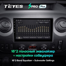Штатная магнитола Teyes SPRO Plus 6/128 Opel Movano 2 (2010-2019)