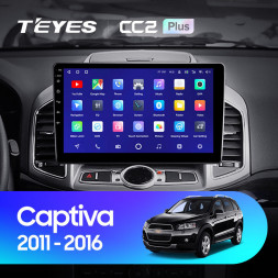 Штатная магнитола Teyes CC2 Plus 4/64 Chevrolet Captiva 1 (2011-2016)