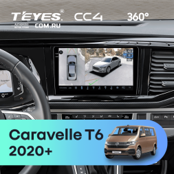 Штатная магнитола Teyes CC4 360 8/128 Volkswagen Caravelle T6 2020+