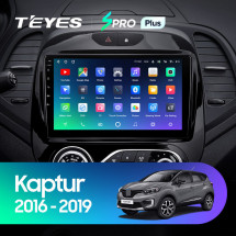 Штатная магнитола Teyes SPRO Plus 4/64 Renault Kaptur (2016-2019) F2