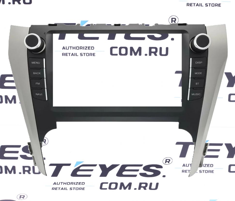 Переходная рамка Toyota Camry 7 XV 50 (2011-2014) (F2 - с кнопками) (9&quot;)