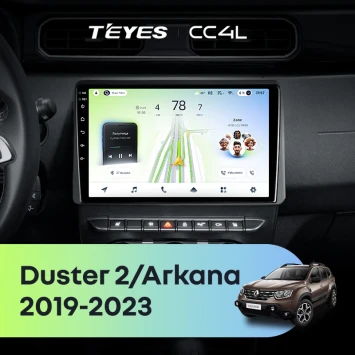 Штатная магнитола Teyes CC4L 6/64 с DTS Renault Arkana (2019-2023) F2