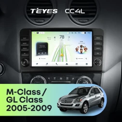 Штатная магнитола Teyes CC4L 6/64 с DTS Mercedes-Benz GL-Class X164 (2005-2009) F2