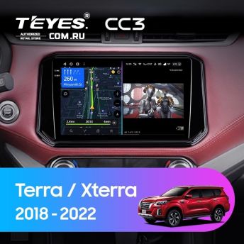 Штатная магнитола Teyes CC3 4/32 Nissan X-Terra (2018-2022)