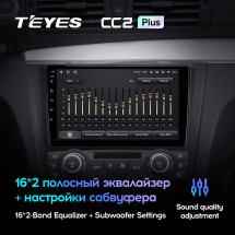Штатная магнитола Teyes CC2 Plus 3/32 BMW 1 серия E88 E82 E81 E87 (2004-2011) Тип-A