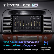 Штатная магнитола Teyes CC2 Plus 4/32 Toyota Camry 5 XV 30 (2001-2006) Тип-A