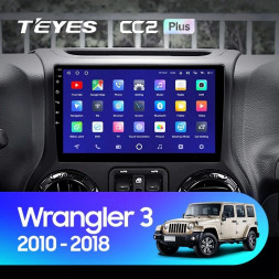 Штатная магнитола Teyes CC2 Plus 4/64 Jeep Wrangler 3 JK 2010-2017 L14