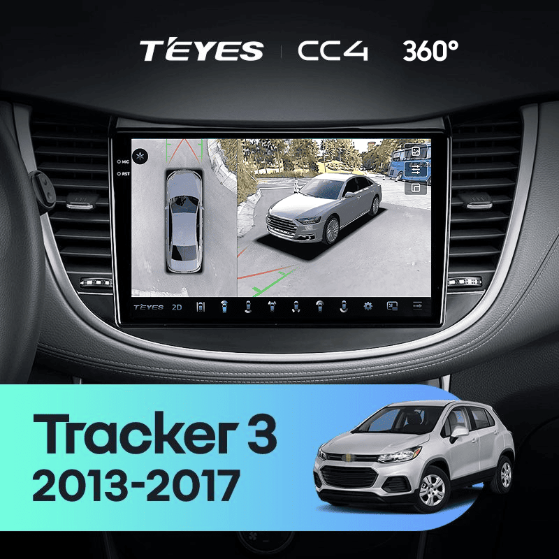 Штатная магнитола Teyes CC4 360 8/128 Chevrolet Tracker 3 (2013-2017) F2
