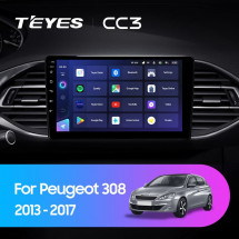 Штатная магнитола Teyes CC3 4/32 Peugeot 308 T9 308S (2013-2017)