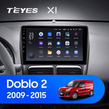 Штатная магнитола Teyes X1 4G 2/32 Fiat Doblo 2 263 (2009-2015)