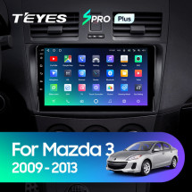 Штатная магнитола Teyes SPRO Plus 6/128 Mazda 3 2 (2009-2013)
