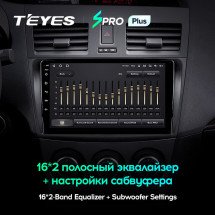 Штатная магнитола Teyes SPRO Plus 6/128 Mazda 3 2 (2009-2013)