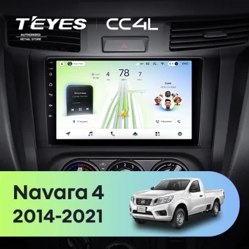 Штатная магнитола Teyes CC4L 6/64 с DTS Nissan Navara D23 IV (2014-2021) Тип-B