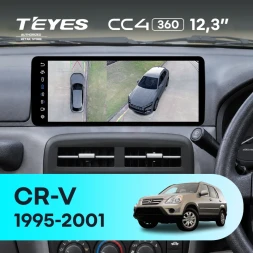 Штатная магнитола Teyes CC4 12.3" 360 6/64 Honda CR-V (1995-2001) Правый руль