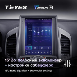 Штатная магнитола Tesla style Teyes TPRO 2 4/64 Chevrolet Captiva 2011-2016