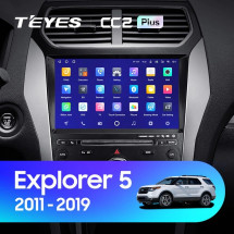 Штатная магнитола Teyes CC2L Plus 1/16 Ford Explorer 5 (2011-2019) Тип-В