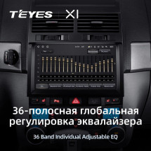 Штатная магнитола Teyes X1 4G 2/32 Volkswagen Touareg GP (2002-2010) F2