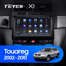 Штатная магнитола Teyes X1 4G 2/32 Volkswagen Touareg GP (2002-2010) F2
