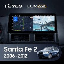 Штатная магнитола Teyes LUX ONE 4/32 Hyundai Santa Fe 2 (2006-2012)