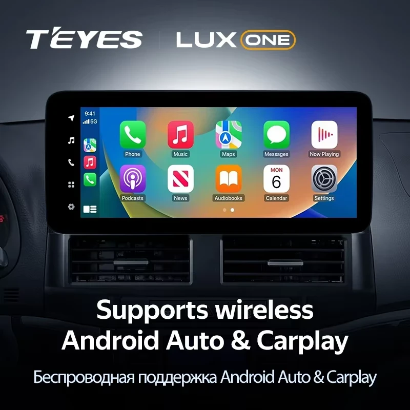 Штатная магнитола Teyes LUX ONE 4/32 Hyundai Santa Fe 2 (2006-2012)