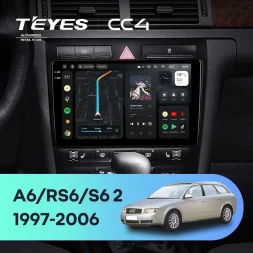 Штатная магнитола Teyes CC4 8/128 Audi RS6 1 (2002-2006)