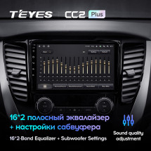 Штатная магнитола Teyes CC2 Plus 4/32 Mitsubishi Pajero Sport 3 (2016-2018)