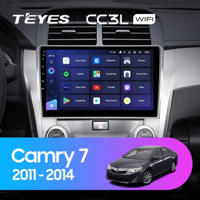 Штатная магнитола Teyes CC3L WiFi 2/32 Toyota Camry 7 XV 50 55 (2011-2014)