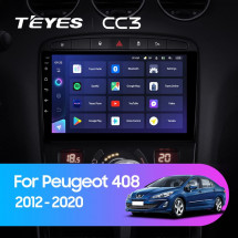 Штатная магнитола Teyes CC3 4/32 Peugeot 408 1 T7 (2012-2020)