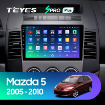 Штатная магнитола Teyes SPRO Plus 6/128 Mazda 5 2 CR (2005-2010)