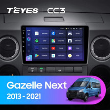 Штатная магнитола Teyes CC3 4/64 GAZ Gazelle Next (2013-2021) F1