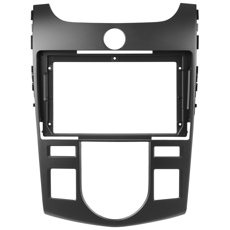 Переходная рамка Kia Cerato 2 TD (2008-2013) (чёрная) F4 (9&quot;)