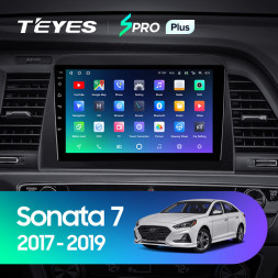 Штатная магнитола Teyes CC2 Plus 4/32 Hyundai Sonata 7 LF (2017-2019)