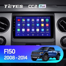 Штатная магнитола Teyes CC2 Plus 6/128 Ford F150 P415 Raptor (2008-2014) F1