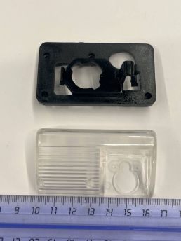 Адаптер под заднюю камеру в подсветку номера Toyota Corolla 2000-2007, BYD F3, Celica