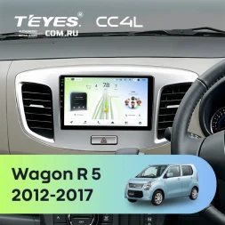 Штатная магнитола Teyes CC4L 6/64 с DTS Suzuki Wagon R 5 (2012-2017) (без штатной камеры)