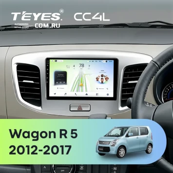 Штатная магнитола Teyes CC4L 6/64 с DTS Suzuki Wagon R 5 (2012-2017) (без штатной камеры)