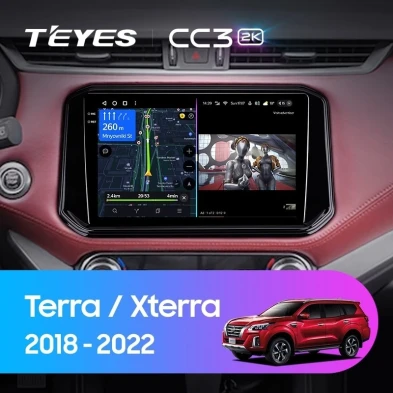 Штатная магнитола Teyes CC3 2K 4/64 Nissan X-Terra (2018-2022)