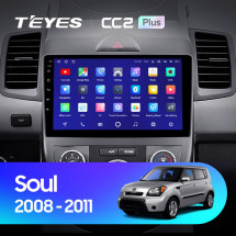 Штатная магнитола Teyes CC2 Plus 6/128 Kia Soul 1 (2008-2014)
