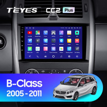 Штатная магнитола Teyes CC2L Plus 1/16 Mercedes Benz B-Class T245 (2005-2011)