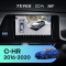 Штатная магнитола Teyes CC4 360 8/128 Toyota C-HR (2016-2020) F2 Правый руль